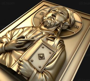 3D модель Икона Иисус Христос (STL)